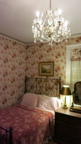 A bedroom at the Inn in Providence, RI. 