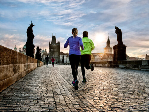 Morning Run on Charles Bridge