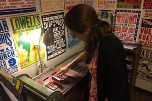 Nashville: The Place Where The Posters are Printed letterpress