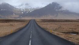 Weather permitting, road trips are always a good idea in Iceland. Here, the road to the Snæfellsnes Peninsula.