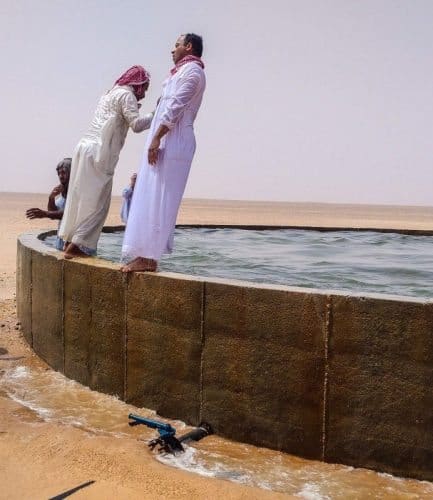 Oasis in the desert - Empty Quarter