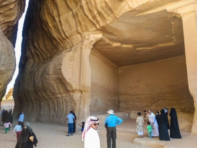 The diwan at Mada’in Saleh