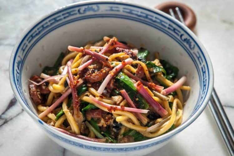 One of the bowls on the "Spring menu" at Fung Tu.