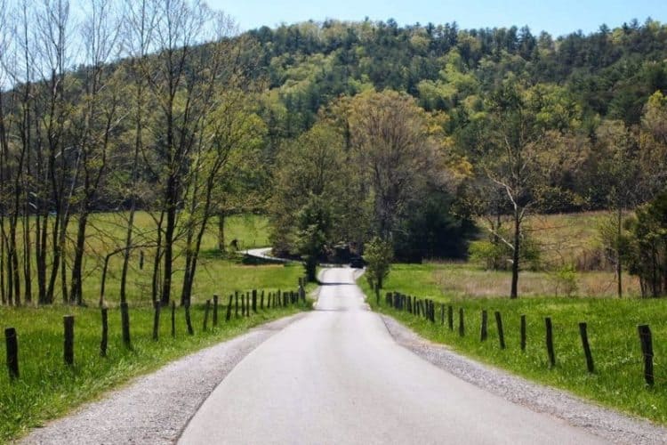 The Great Smoky Mountain National Park, in eastern Tennessee, the number one park for visitors in the US. 