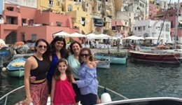 On Italy's Amalfi coast on the island of Procida.