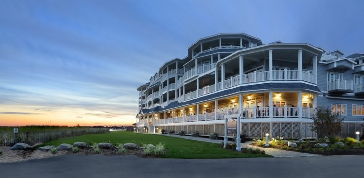 The Madison Beach Hotel , on the Long Island Sound in the pretty town of Madison, Connecticut.