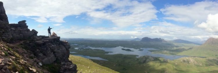 The view from a Wilderness Scotland trip