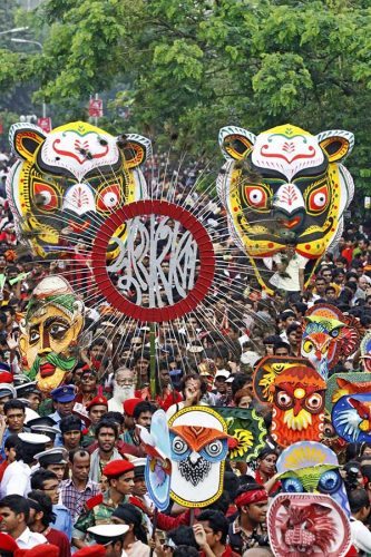 Bangladesh is known as the "Land of Festivals."