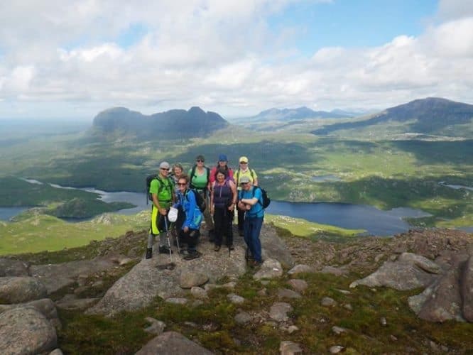 Groups tend to be somewhat small and non-intrusive in Scotland