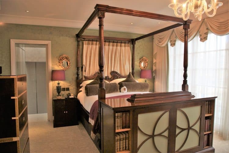 Kate Middleton stayed in this suite at the Goring in London.