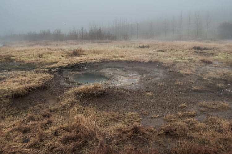 Bubbling volcanic vats at Geysir in Iceland. Photos by Andy Christian Castillo.