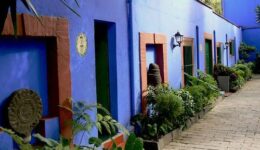 La Casa Azul in Mexico City is a popular tourist attraction for fans of the popular artist.