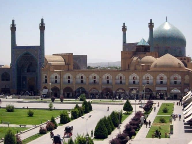 Imam Square in Isfahan, Iran.