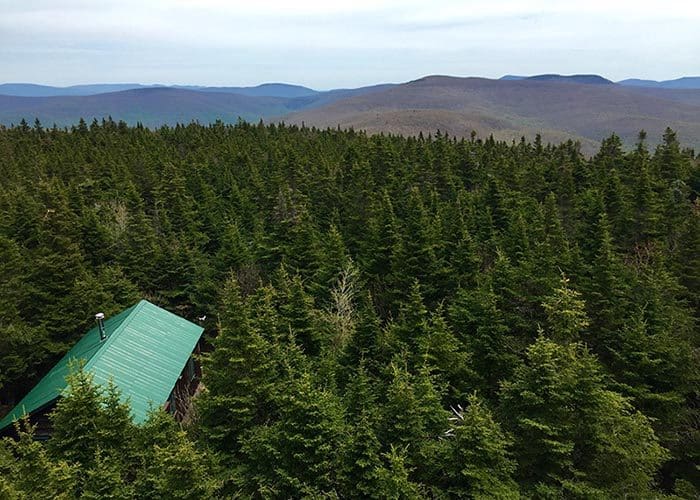 One of my favorite solo climbs, once in the winter and once in the summer: Balsam Lake Mountain. Peak Elevation: 3,731'