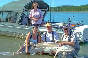 sturgeon fishing