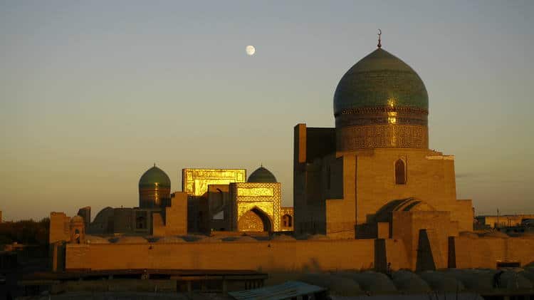 The ancient Silk Road city of Buhkara is one of the many stops on the tour.