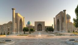 Registan Square, Samarkand Uzbekistan.