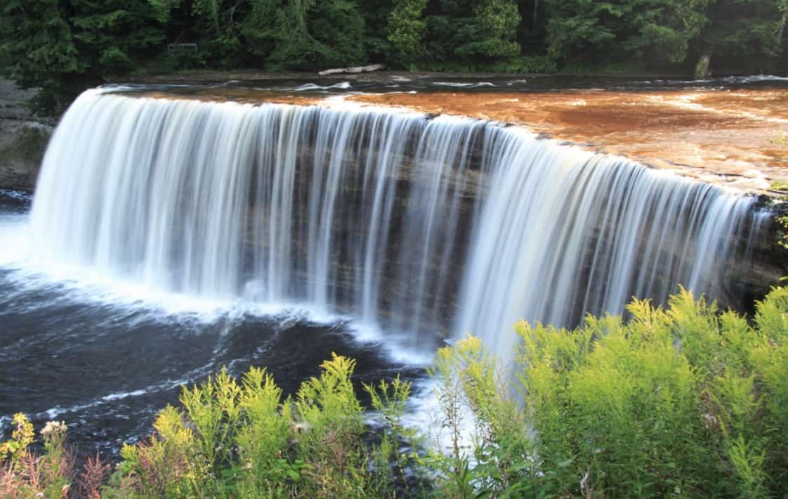 Tahquamenon Falls in the UP of Michigan.