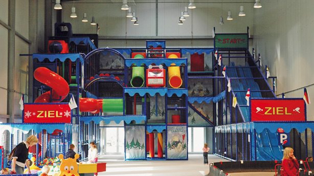 Indoor Playground at Toni's Adventure World at Alpin Center in Germany