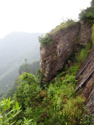 Elephant head peak, named for its resemblance to the animal, in China.