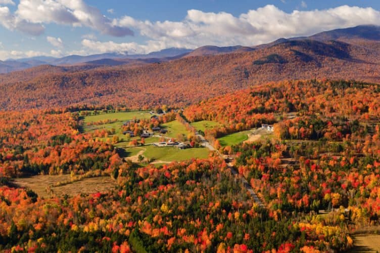 The fall foliage in Vermont is a sight every person should see at least once in their life.