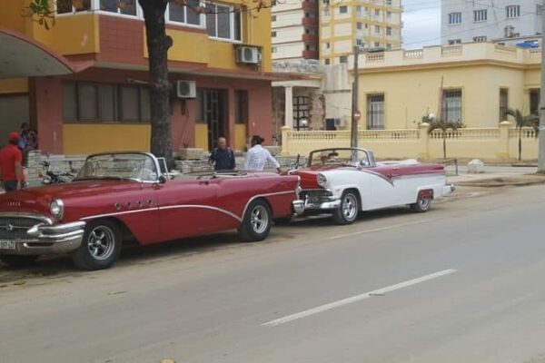 The classic cars that are such a symbol of Cuba are mostly used for taxis for tourists.