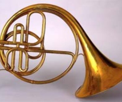 Orchestral horn, circa 1845