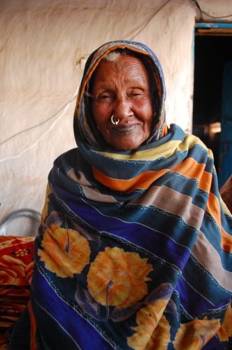 Sheikha, a healer in Sudan.