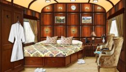 grand suite on the Sunflower train