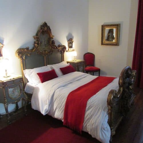 A private bedroom at the Estancia La Candelaria. Joe David photo