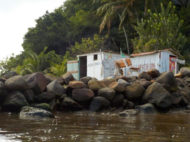 Bubble Beach Spa is unlike other spas you might find throughout the Caribbean; this one is truly all-natural.