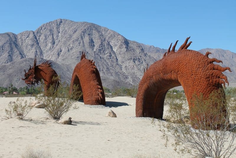 The burrowing dragon, akin to a Chinese New Year's parade.