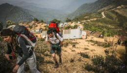 Part of the trail as we leave Chakhampa for Peryenxang.