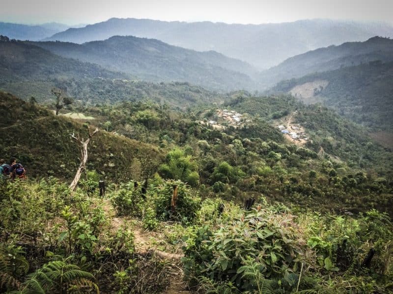 Peryenxang view, Northern Laos.