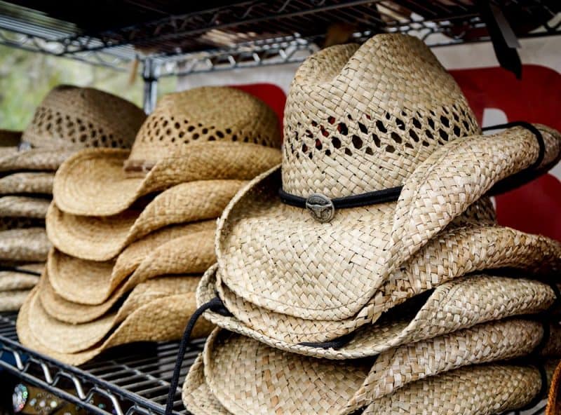 Everyone has to have a cowboy hat at Frontier Days!