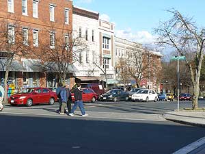 Main Street in Amherst