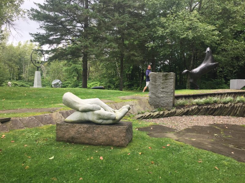 The Sculpture Park at West Branch Gallery and Sculpture Park.