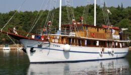 One of Katarina Line's traditional wooden ships. Photo courtesy of Mario Almonte