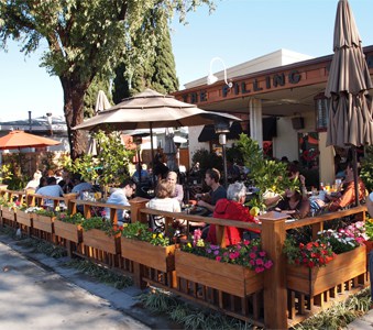 The Filling Station is one of the most popular eateries in Old Town Orange, CA. 