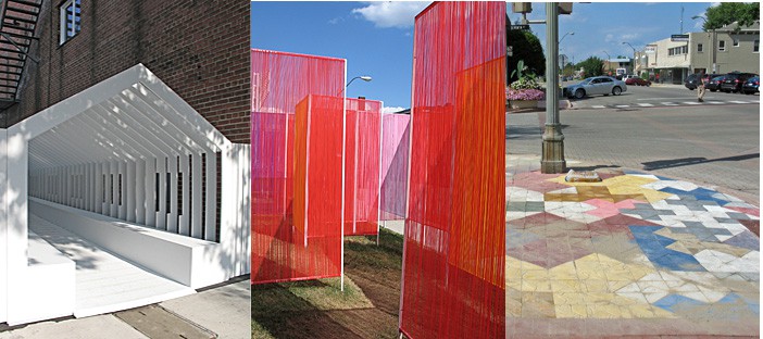 Playhouse, Between the Threads, and Theoretical Foyer (Photo by Susan McKee)