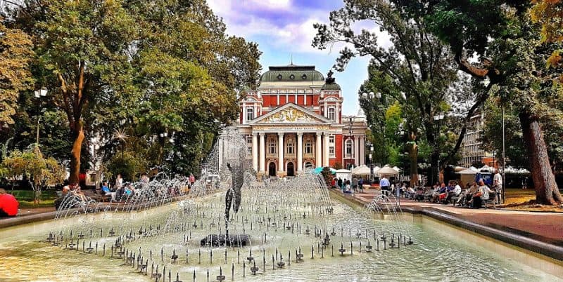 National Theatre Ivan Vazov in Sofia.