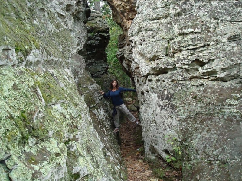 Even though the risk is minimal, be prepared to defend yourself against both two and four-legged predators on any solo hike if you're hiking alone as a woman. Heide Brandes photos.