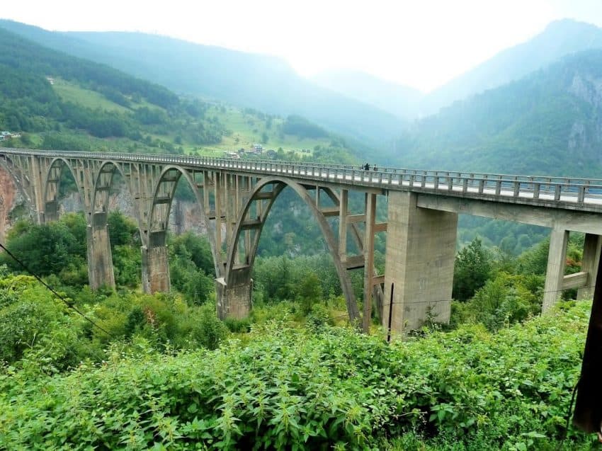 The Bridge of Dzhurdzhevicha, Montenegro.