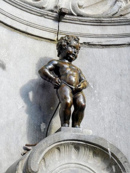 the Manneken Pis.