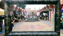 Frame-worthy handicrafts market - Puebla, Mexico