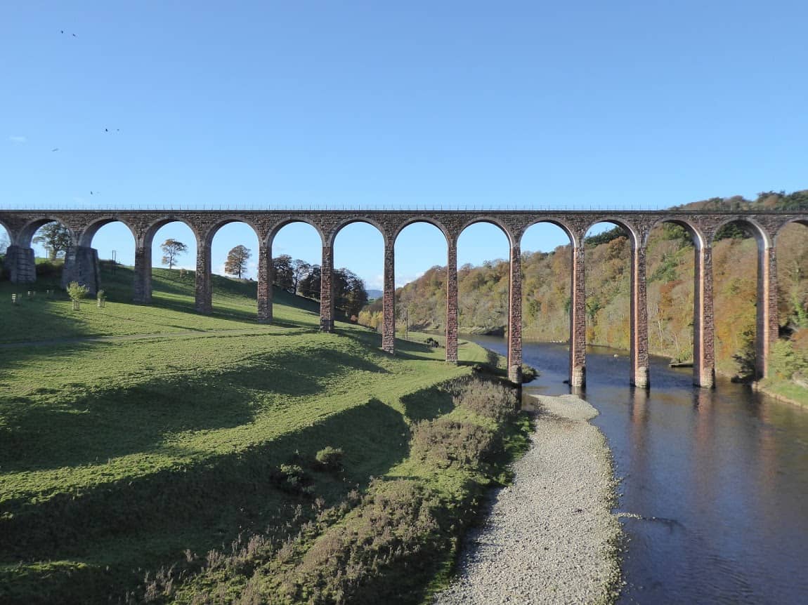 Viaduct on the Scottish border