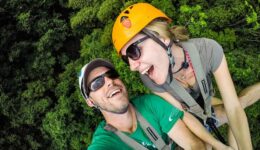 Mike and Ann Howard, the Honeytrekkers and the authors of Ultimate Journey's for Two
