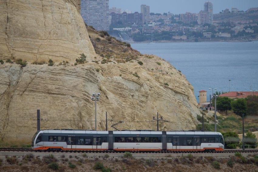 Spain's Alicante Awaits 16 The tram is the best way of transportation along the north coast of Alicante.
