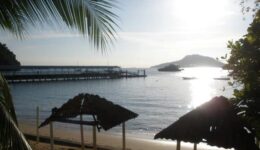 Harbor at Isla Tabogo, Panama