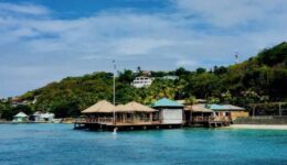 Basil's Bar in Mustique.